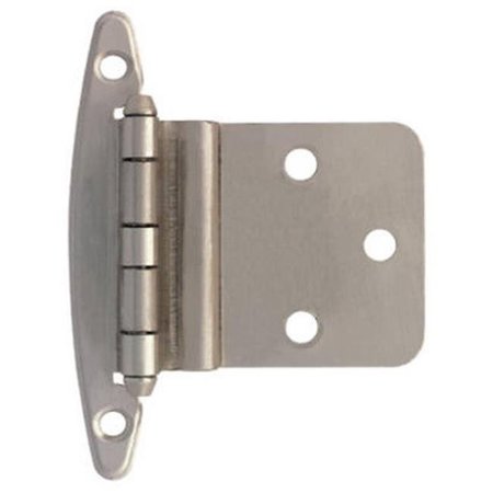 LIBERTY HARDWARE Liberty Hardware H00930L-SN-U1 10 Pack Satin Nickel Inset Hinge - 0.38 in. 138025